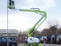 Anhängerarbeitsbühne Albers Fördertechnik